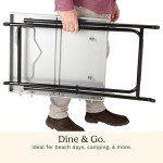 Cuisinart Portable Outdoor Prep Table & Grill Stand
