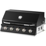 40-Inch Stainless Steel 5-Burner Gas Grill