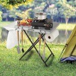 Cuisinart Portable Outdoor Prep Table & Grill Stand