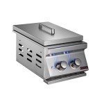 Whistler Built-In Double Side Burner for BBQs