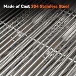 40-Inch Stainless Steel 5-Burner Gas Grill