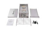 Double Side Burner for Outdoor BBQ Kitchen