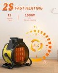 Buyplus Outdoor Electric Space Heater with Long Cord