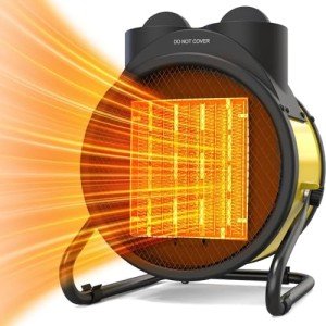 1500W Portable Outdoor Patio Heater with Safety Features