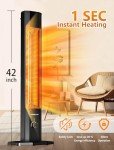 Haimmy 42in Outdoor Infrared Electric Patio Heater
