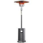 EAST OAK 55,000 BTU Propane Patio Heater with Table