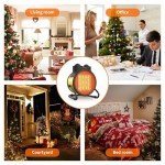 1500W Portable Outdoor Patio Heater with Safety Features