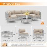 Trumbeak 7-Piece Outdoor Wicker Furniture Set