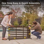 Chatter Patio Furniture Set with Round Coffee Table