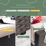 Beige Outdoor Sectional Patio Sofa Set - 2 PCS