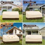 Waterproof Heavy Duty 3-Seater Patio Sofa Cover