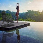 Zero Gravity Lounge Chairs Set with Pillow & Cup Holder