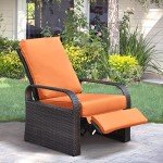 Babylon Adjustable Outdoor Wicker Recliner Chair
