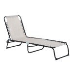 Folding Chaise Lounge Chair for Patio and Pool