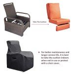 Babylon Adjustable Outdoor Wicker Recliner Chair