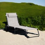 Folding Chaise Lounge Chair for Patio and Pool