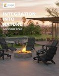 Ciokea Folding Adirondack Chair with Ottoman & Cup Holders