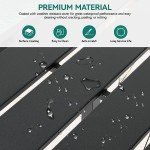 YITAHOME 55" Black Outdoor Bar Table