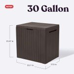 Keter 30 Gallon Outdoor Storage Box & Table