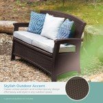 Suncast Java 20-Inch Love Seat