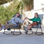 Oversized Portable Rocking Chair for Outdoors