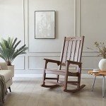 Oversized Outdoor Rocking Chair Set of 2