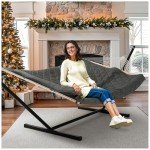 Comfortable 12FT Outdoor Hammock with Stand
