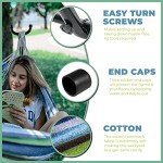 Ocean Floor Portable Double Hammock with Stand