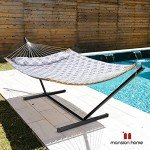 Mansion Home 12FT Freestanding Double Hammock Set