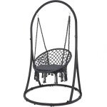 SUNCREAT Indoor Outdoor Hammock Swing Chair with Stand