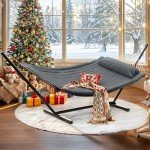 YITAHOME Heavy-Duty Portable Hammock with Stand