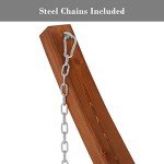 SUNCREAT 14 ft Heavy Duty Wooden Hammock Stand