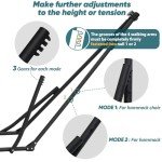 Portable 2-in-1 Hammock and Swinging Chair