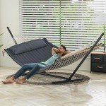 YITAHOME Heavy-Duty Portable Hammock with Stand