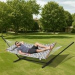 VEVOR Heavy-Duty Double Hammock with Stand