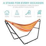 Adjustable Portable Hammock Stand for Outdoor Use
