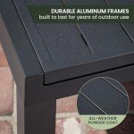 Hanover Naples 11-Piece Expandable Patio Dining Set