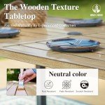 HERA'S HOUSE 6-Person Outdoor Dining Table