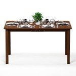 Furinno Tioman Natural Outdoor Dining Table