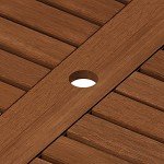 Furinno Tioman Natural Outdoor Dining Table