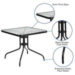 Brazos 5-Piece Outdoor Patio Dining Set
