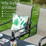 Sophia & William 7-Piece Outdoor Dining Set