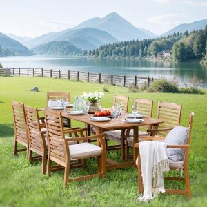 Sophia & William 9-Piece Outdoor Dining Set