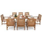 Sophia & William 9-Piece Outdoor Dining Set
