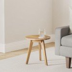 Gino Outdoor Acacia Wood Side Table