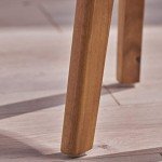 Gino Outdoor Acacia Wood Side Table