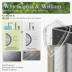 Expandable Metal Patio Dining Table for 6-8