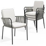 YITAHOME Set of 4 All-Weather Dining Chairs