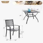 Sophia & William 5-Piece Outdoor Dining Set