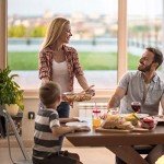 Bronze Patio Dining Set with 4 Stackable Chairs